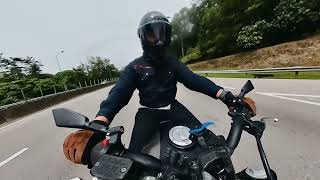 Benelli Leoncino 250 onboard Insta360 [upl. by Pillyhp]