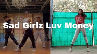 Jennie quotSad Girlz Luv Moneyquot  Dance Cover  Comparison Ver  Tannu Covers [upl. by Ahterahs]