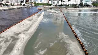 ATUALIZAÃ‡OES DA OBRA DO PIER TURISTICO DE MEIA PRAIA ITAPEMA SC [upl. by Lertnom]