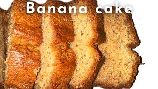 Banana Cake Recipe  How To Make Banana CakeBest Cake [upl. by Anelah405]