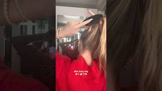 Slick Back Tutorial hairstyle haircare slickback hairtutorial [upl. by Thaxter259]