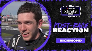 Chandler Smith ‘never gave up’ in Richmond victory  NASCAR [upl. by Aliban]