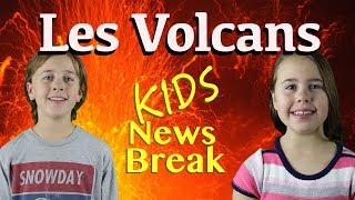 Comment un VOLCAN fonction  Kids News Break [upl. by Llehcam63]