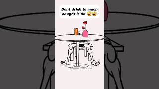 Drink moderately 😅😅 4k memes 2024 shorts shortsviral ricoanimations0 [upl. by Aihtnis]