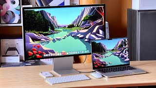 「黑貓」Apple Studio Display 開箱  評測  連接PC [upl. by Am766]