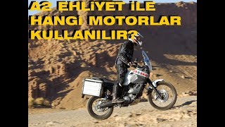 A2 Ehliyet ile Hangi Motosikletler Kullanılır [upl. by Nnaacissej]