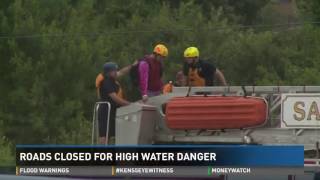 Roads still closed across San Antonio for high water [upl. by Berg]