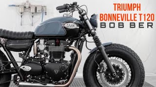 Triumph Bonneville T120 Custom BOBBER by BAAK USA [upl. by Kittie307]