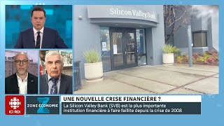 Zone économie  Silicon Valley Bank  dautres faillites bancaires en vue [upl. by Nelluc]