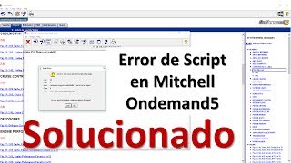 Error de Script Mitchell Ondemand5 Resuelto [upl. by Accire]