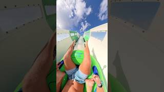 Water slide with 2 LAUNCHES [upl. by Yrral]