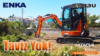 Yeni Hitachi ZX33U6 Mini Ekskavatör ile Taviz Yok [upl. by Sirama]