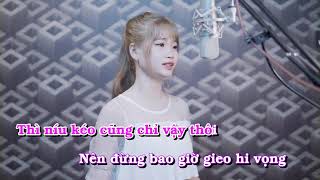 Cuộc vui cô đơn  KARAOKE TONE NỮ CHUẨN [upl. by Adirem548]