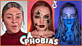 Makeup Inspired By PHOBIAS  Tiktok Compilation [upl. by Radnaskela997]