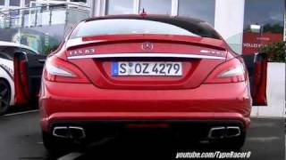 2012 MercedesBenz CLS63 AMG StartUp Rev amp Accelerations 1080p HD [upl. by Sivahc]