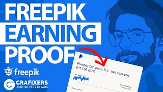 FREEPIK EARNING PROOF  freepik withdraw  freepik cashout [upl. by Beeck579]