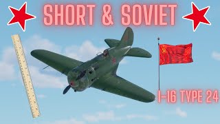 Polikarpov I16 type 24 Ishak  Short amp Soviet [upl. by Neerac]