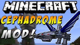 Minecraft 172  Review de CEPHADROME MOD  ESPAÑOL TUTORIAL [upl. by Pond141]