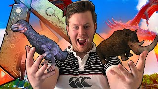 Dragon Boss Preparation ARK Survival Evolved  Therizinosaur amp Woolly Rhino [upl. by Ereveniug]