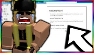 IMSANDRA WAS BANNED FROM ROBLOX AGAIN [upl. by Enamart]