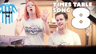 8 Times Table Song  Taylor Swift Blank Space MattyBRaps amp Ivey Meeks Cover  8 times table trick [upl. by Michey]