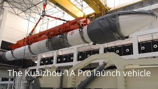 The Kuaizhou1A Pro launch vehicle [upl. by Ayekim]