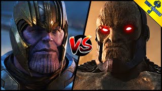 Thanos vs Darkseid  Marvel Cinematic Universe vs Zack Snyders Justice League [upl. by Pernas]