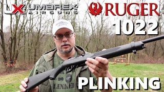 Umarex Ruger 1022  Plinking [upl. by Yrol]