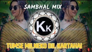 TUMSE MILNEKO DIL KARTA HAI तुमसे मिलने को दिल करताremix djsong dj music djremix love live [upl. by Ifill]