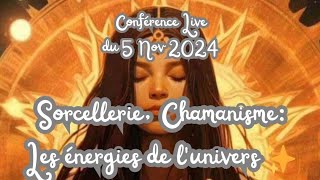 Conférence live novembre 2024  sorcellerie et charlatanisme [upl. by Rosabel793]