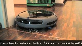 Samsung NaviBot 8848 Robot Vacuum  Short Test [upl. by Hoskinson]