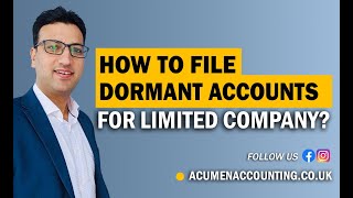 Dormant Company Accounts UK  The Basics [upl. by Ilehs]