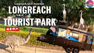 Longreach Tourist Park Outback QLD 2024  Things you see in the outback [upl. by Rafael]