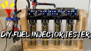 DIY Fuel Injector Tester Made On A Budget Less than 60 [upl. by Hugibert]