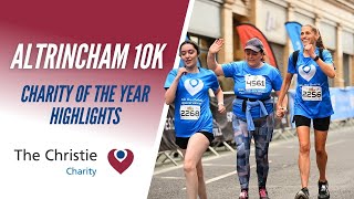 Altrincham 10K 2024  charity of the year highlights [upl. by Eignat]