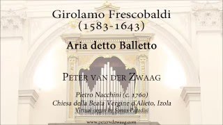 Girolamo Frescobaldi  Aria detto Balletto [upl. by Okiam]