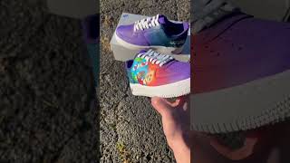 Party Never Ends💜 juicewrld 999 customshoes airforce1 shoes [upl. by Boylan]