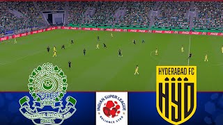 Mohammedan SC vs Hyderabad FC  ISL 202425  Watch Along amp eFootball Match [upl. by Noemad]