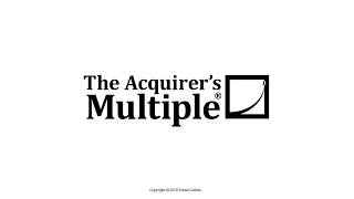 The Acquirers Multiple How to beat The Little Book that Beats the Market [upl. by Bouzoun]