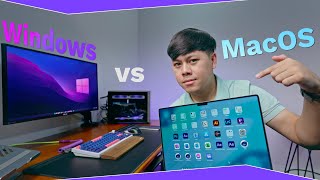 MacOS vs Windows  បរិយាកាស ចំណុចល្អនិងមិនល្អ [upl. by Iel]