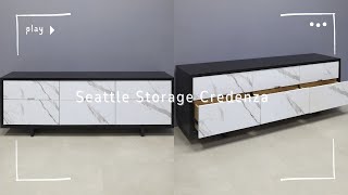 Seattle Storage Credenza [upl. by Ranita795]