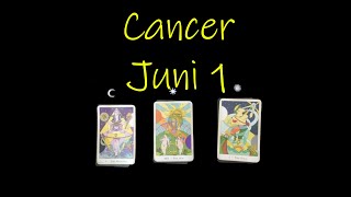 Tarot horoskop Cancer minggu pertama Juni 2020 [upl. by Rochella]