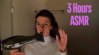 Bathroom Hair Dryer Blow Drying Sound  3 Hours [upl. by Noreg]