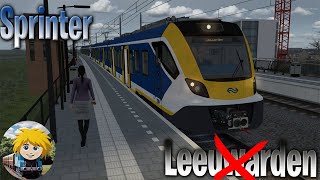 Met een SNG naar NIET Leeuwarden  Train Sim Classic 2024 [upl. by Nnyletak51]