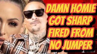 SHARP CRASHES OUT AFTER ADAM 22 TEAMS UP WITH DAMN HOMIE AND FIRES HIM FROM NO JUMPER [upl. by Hyacinthe]