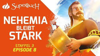 Nehemia bleibt stark  Der Bau der Stadtmauer Jerusalems  Superbuch Staffel 3 Folge 8 [upl. by Yarw]