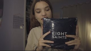 Unboxing and trying the Eight Saints Discovery Kit [upl. by Asilec910]