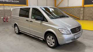 New In Stocklist For Sale MERCEDES BENZ VITO 111 CDI 5 SEATER DUALINER – 2010 – A15 KOO [upl. by Rutra12]