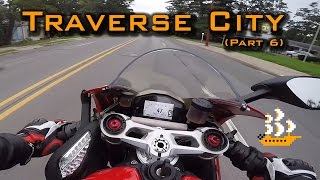 Broken Mirror  Ducati 1299 Panigale Motovlog  Traverse Part 6 [upl. by Aihsatal]