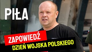 Zapowiedź Święta Wojska Polskiego w Pile  2024 r [upl. by Tnairb]